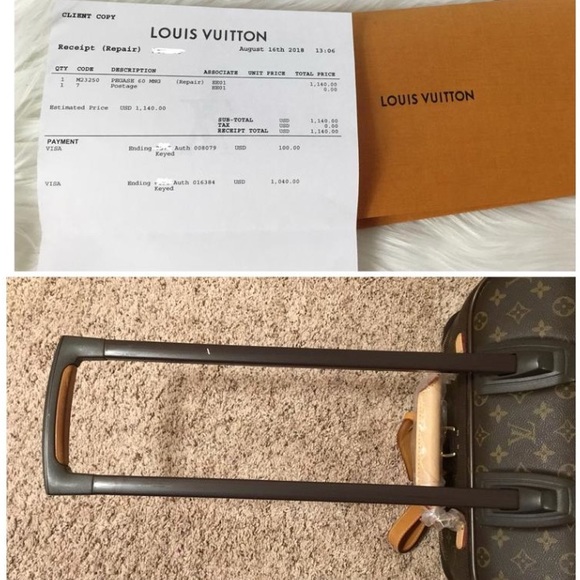 SOLD—100%Auth Louis Vuitton DISCONTINUED Pegase 60 - Picture 8 of 8